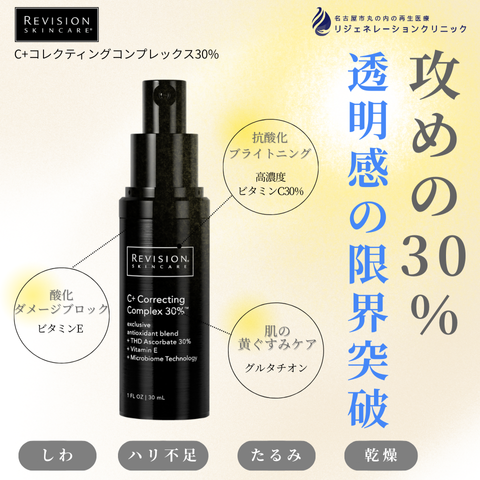 C+コレクティングコンプレックス30%（高濃度ビタミンC30%）